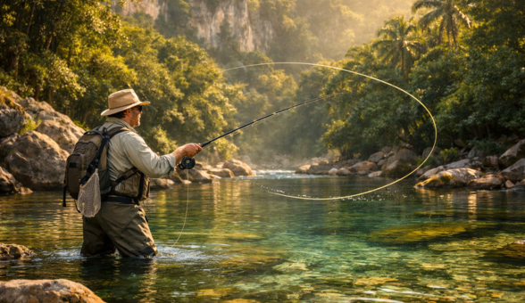 Pesca con Mosca en Mexico: Equipos Esenciales y Donde Practicarla